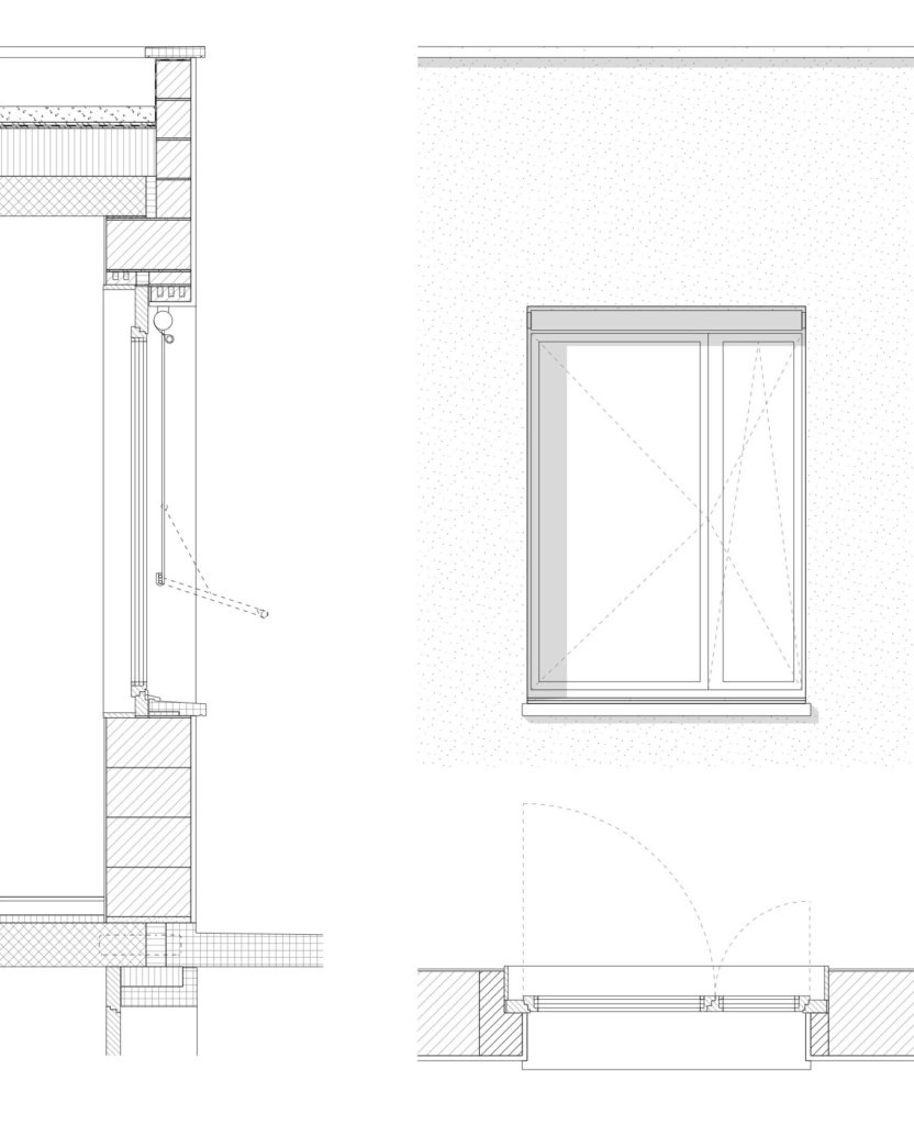 Unité d'habitation - détail constructif