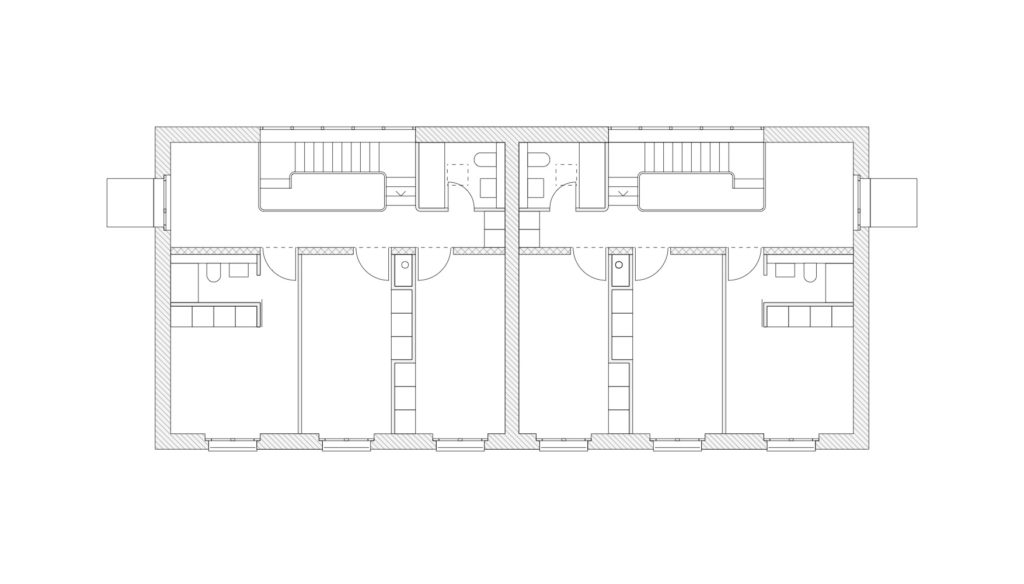 plan de l'étage - unité d'habitation écologique 